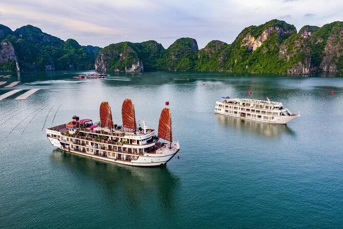 Top 1 Tier: All-Inclusive OVERNIGHT Halong Cruises - Many Options - Dining Experience