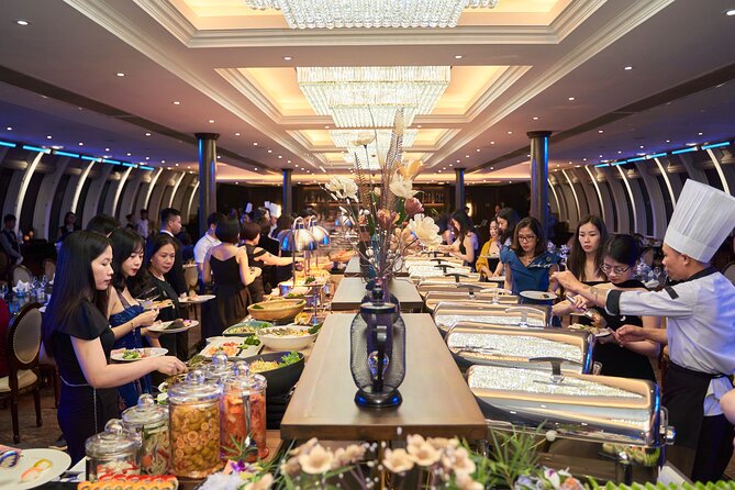 Buffet on Paradise Delight Dining Cruise Halong Bay Day Tour - Traveler Reviews