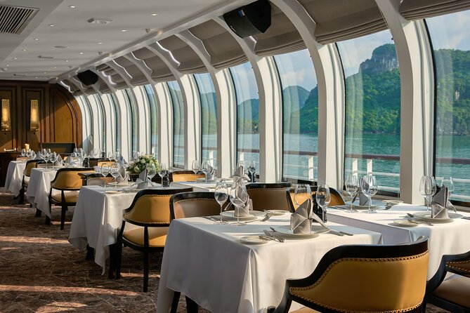 Buffet on Paradise Delight Dining Cruise Halong Bay Day Tour - The Sum Up