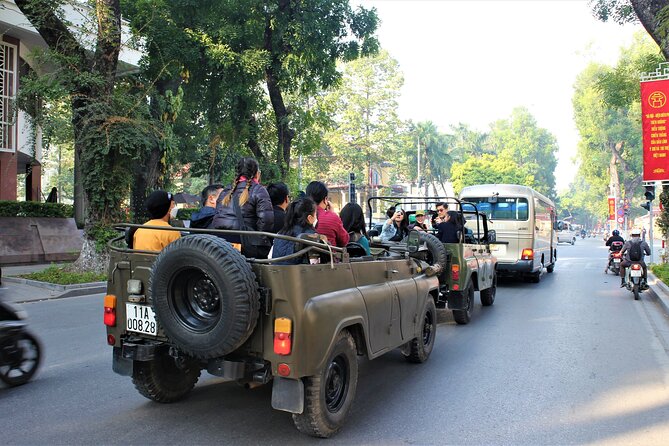 Jeep Tours Hanoi: City & Red River Countryside Half Day Tours - Itinerary Details