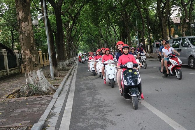 Vespa City Tour + Train Street Female Ao Dai Riders 4,5 Hours - Additional Info