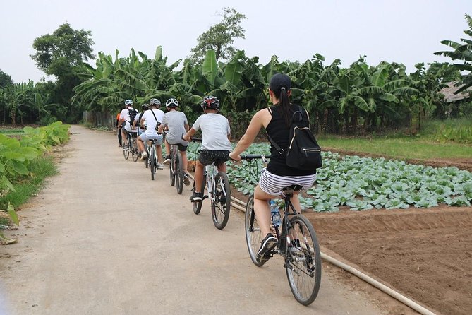 Half-Day Bicycle Tour of Hanoi City & Countryside + Train Street - Pickup and Transportation