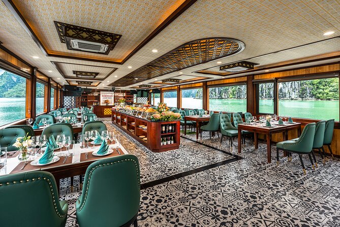 Halong Bay Luxury Cruise Day Trip: Buffet Lunch, Limousine Bus - Common questions