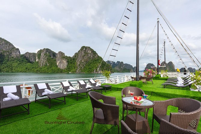 Halong Deluxe Cruise 2d/1n: Surprise Cave, Titop Island, Full Meals, Best Prices - Customer Reviews