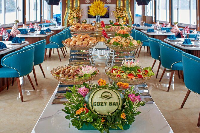 Cozy 5-Star Halong Day Cruise,Buffet Lunch,Shuttle Bus,Expressway - Pickup Options and Times