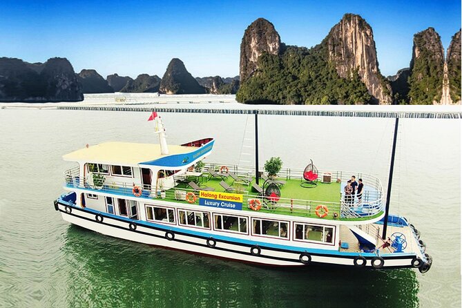 Halong Excursion Cruise With Kayaking, Swimming & Cave Visit - Itinerary Overview