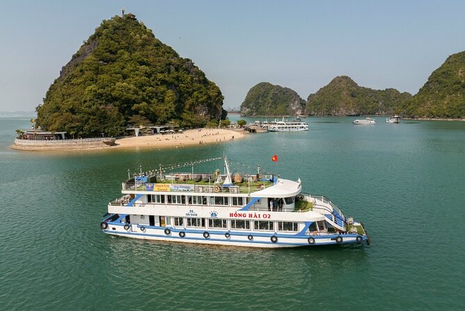 Best Price Halong Bay Full-Day Trip,Cave,Titop,Kayak By Transfer