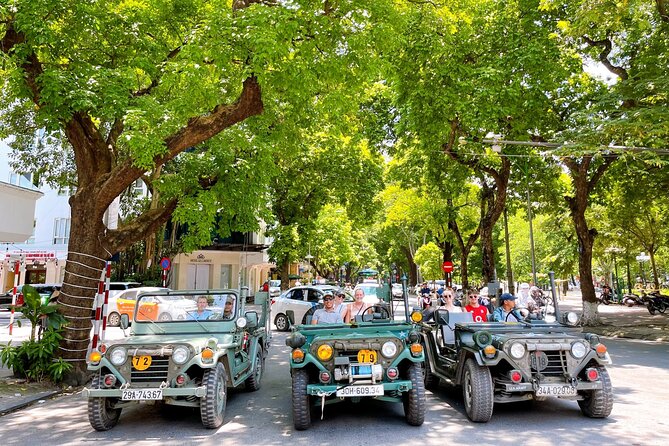 Hanoi Backstreet Jeep Tour : Hanoi HIGHTLIGHTS and HIDDEN GEMS - Booking Information