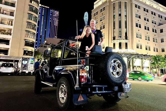 Private Jeep City Tour Saigon by Night and Skybar Drink - Inclusions