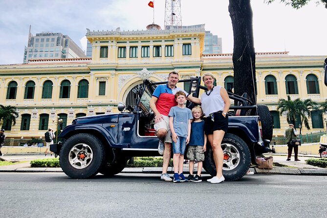 Ho Chi Minh City Private Half-Day Tour by U.S Army Jeep - The Sum Up