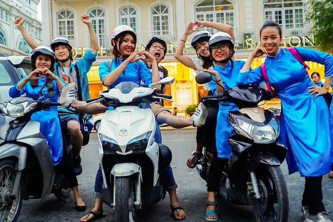 Girlpower Saigon by Night Tour by Scooters With Female Drivers | Kiss Tours