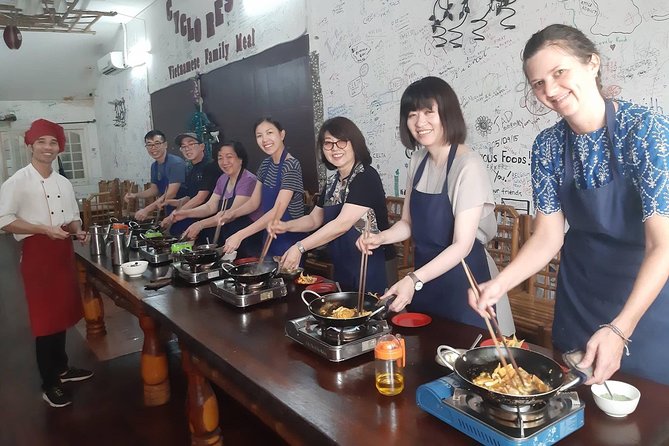 Chef Vu Cooking Class Plus Market Trip in Saigon Center (Pick up by Cyclo) - Hands-On Cooking Class