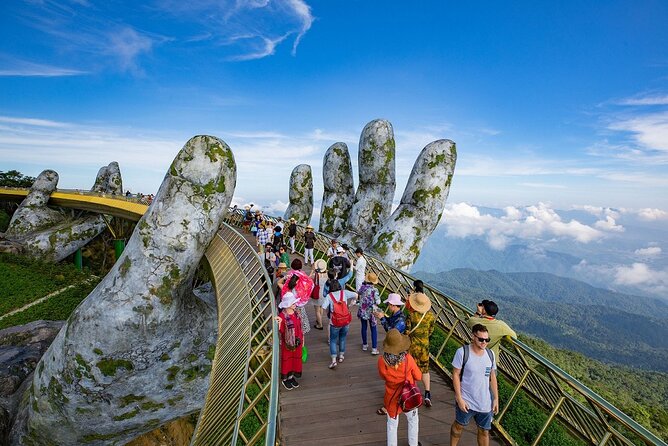 Golden Bridge -Ba Na Hills Including Buffet Lunch ,Cable Car 2 Way From Da Nang - Good To Know