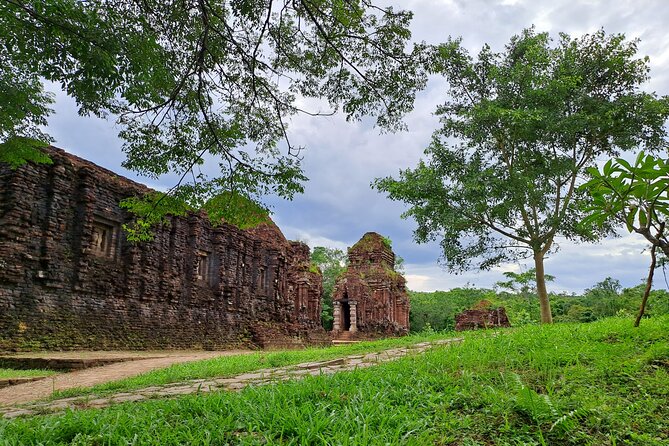 My Son and I Are Going to Visit Marble Mountains in Hoi an or Da Nang - Small-Group Experience