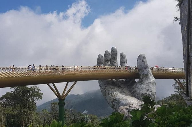 Guided Fullday Tour :Golden Bridge,Dragon Bridge,Marble Mountain,Monkey Mountain - Last Words