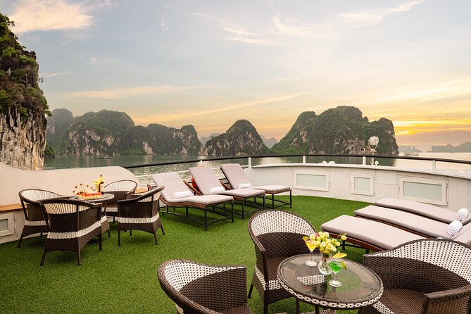 BEST SELLER - Halong 5 Star Day Cruise: Buffet Lunch, Wine& Fruit - Cancellation Policy Details