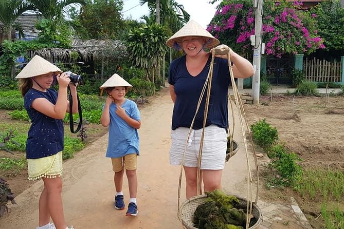 Countryside Tour of Hoi An, Basket Boat, Buffalo Ride, Farming With Local Farmer