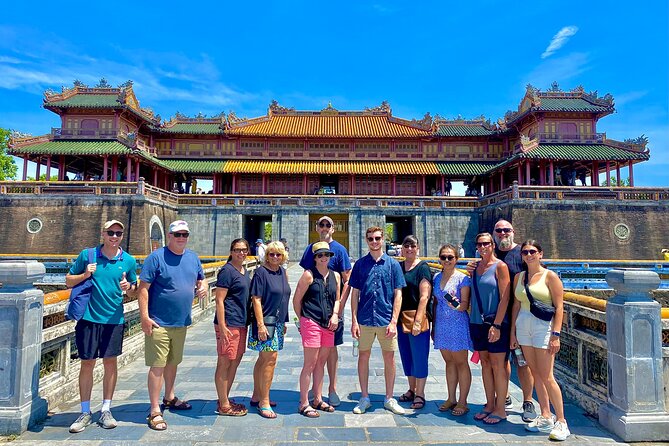 All Must-See Places Hue City, Hai Van Pass From Hoi an Group Tour - Khai Dinh Emperors Tomb