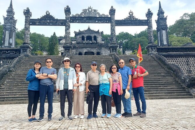 All Must-See Places Hue City, Hai Van Pass From Hoi an Group Tour - Thien Mu Pagoda