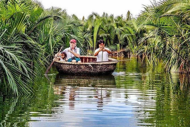 Hoi an Basket Boat Tour ( Basket Boat, Visit Water Coconut Forest, Fishing Crab)