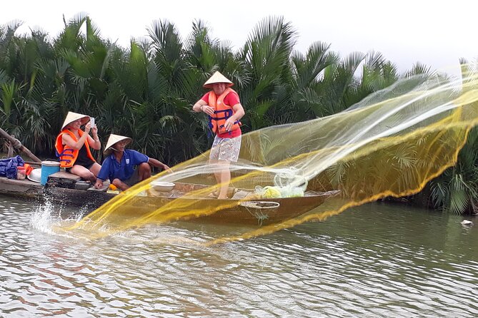 Hoi an Eco Tour Cooking Class & Fishing (Local Market,Basket Boat,Learn Cooking) - Inclusions